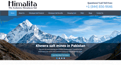 Desktop Screenshot of himalita.com